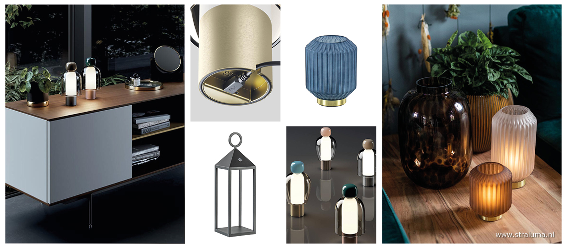 Oplaadbare lampen 2022 - Straluma Verlichting trends 2022 Straluma | Oplaadbare tafellampen 2022 - Straluma